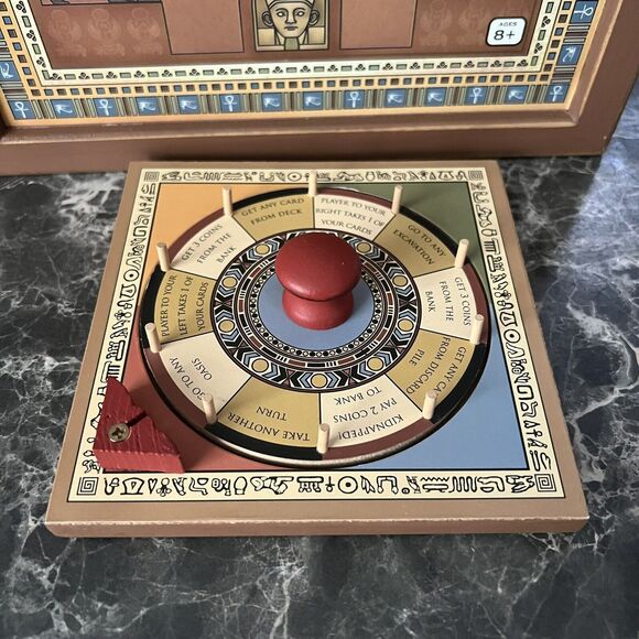 VALLEY OF THE PHARAOHS Bookshelf Board Game 2006 Front Porch Classics - COMPLETE - Picture 4 of 7